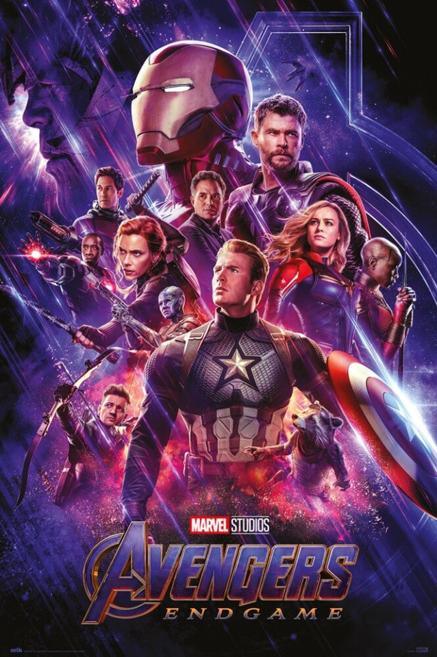Filmposter - Avengers Endgame
